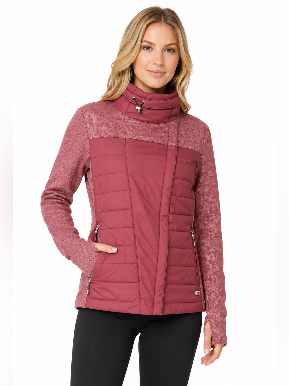 Helly Hansen Astra PrimaLoft Hybrid Jacket Wild Rose Herringbone Women’s S $165